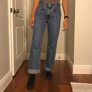 Vintage County Seat Classic Straight Leg Mom Jeans